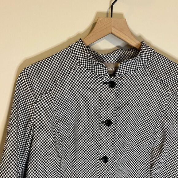 Chicos Houndstooth Stretch Jacket - Picture 7 of 14